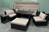 Комплект мебели с диваном AFM-320B-T320 Brown