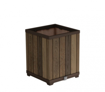 Кашпо высокое Deco square tall planter